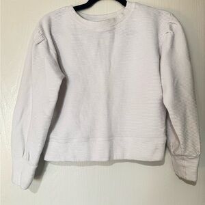 Bundle 4 for $20- Albion White Ribbed Top